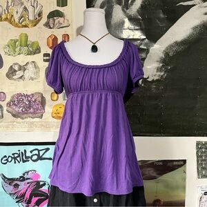 🌷 Gorgeous Babydoll Puff Sleeve Blouse 🌷